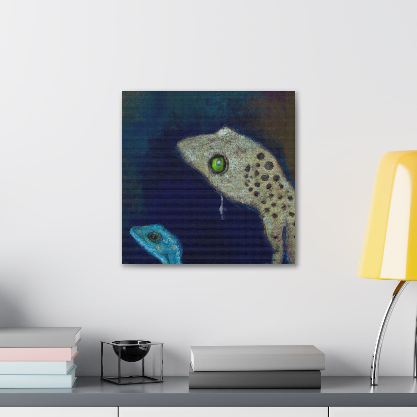 "Lizard in a Dreamscape" - Canvas