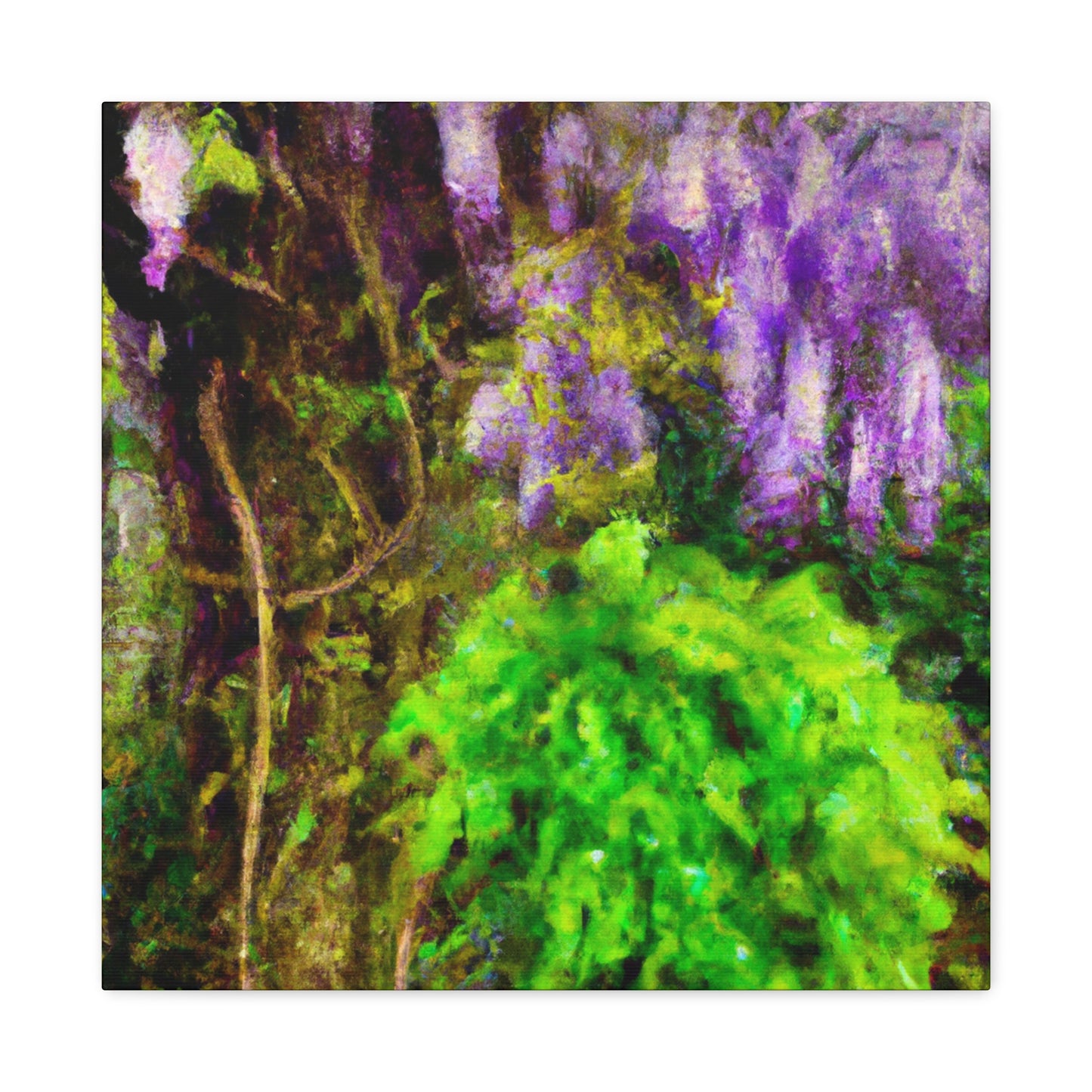 "Wisteria in Bloom" - Canvas