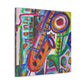 "Clarinet in Expressionism" - Canvas