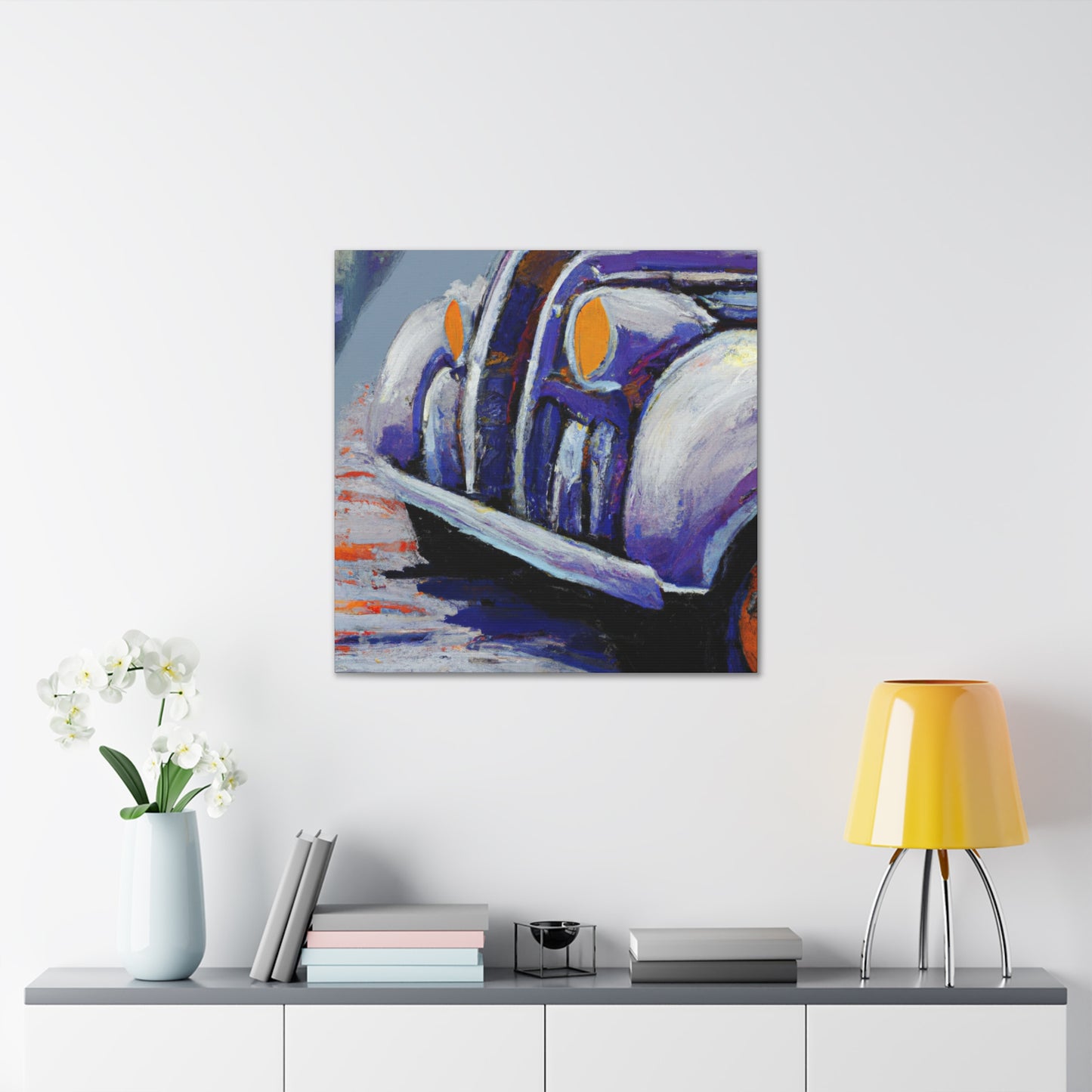 Classical Automobile Swirl - Canvas