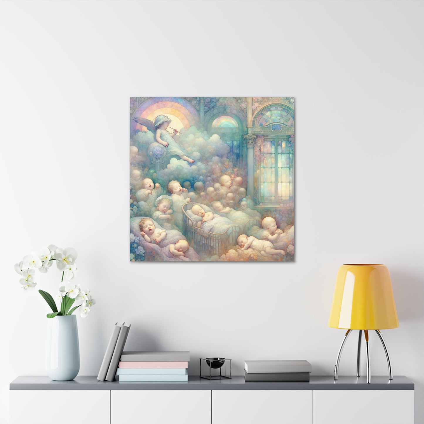 Whimsical Heavenly Serenade - Canvas