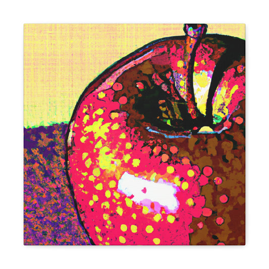 "Apple of Pop Art" - Canvas