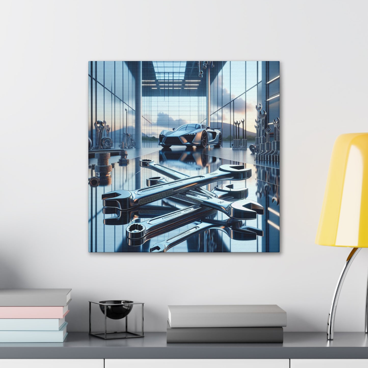 "Immaculate Industrial Reverie" - Canvas