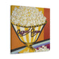 "Popcorn Art Deco Dream" - Canvas