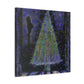 "Christmas Tree Musings" - Canvas