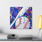 Baseball's Colorful Life - Canvas