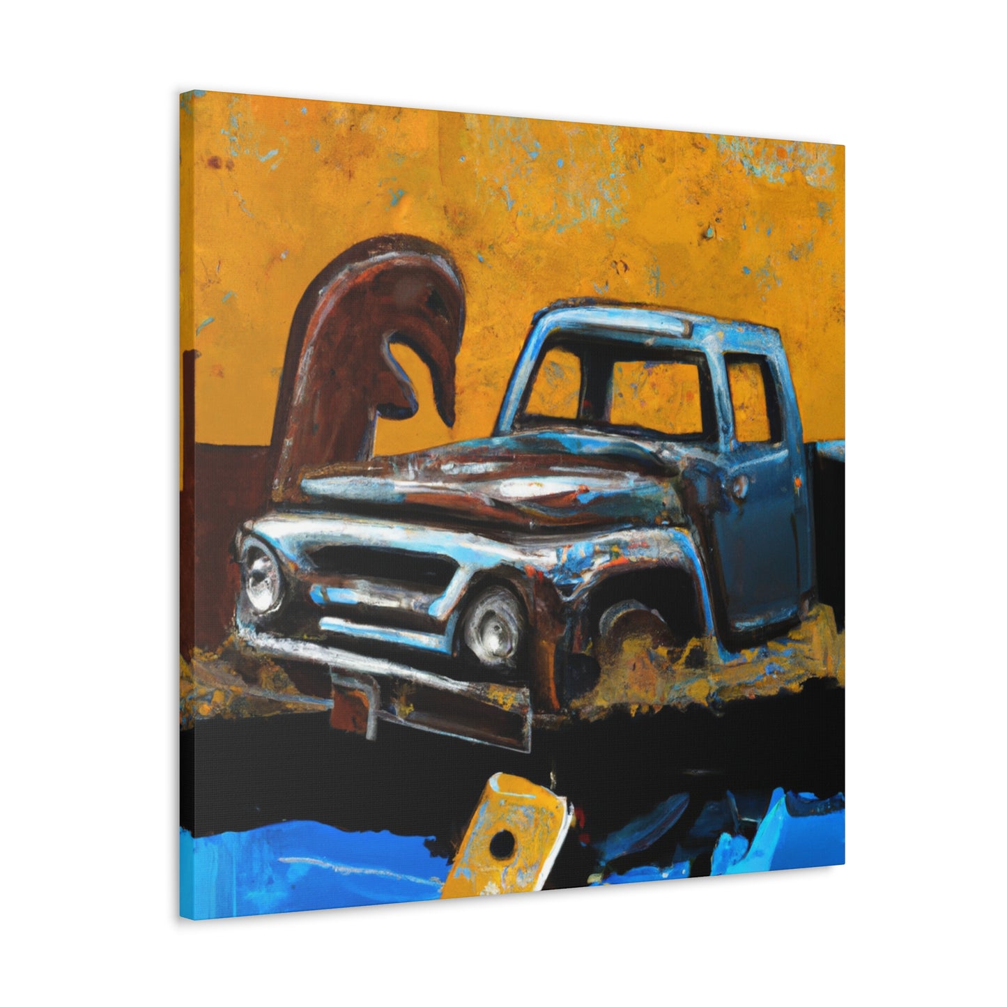 "Old Pickup Dreamscape" - Canvas