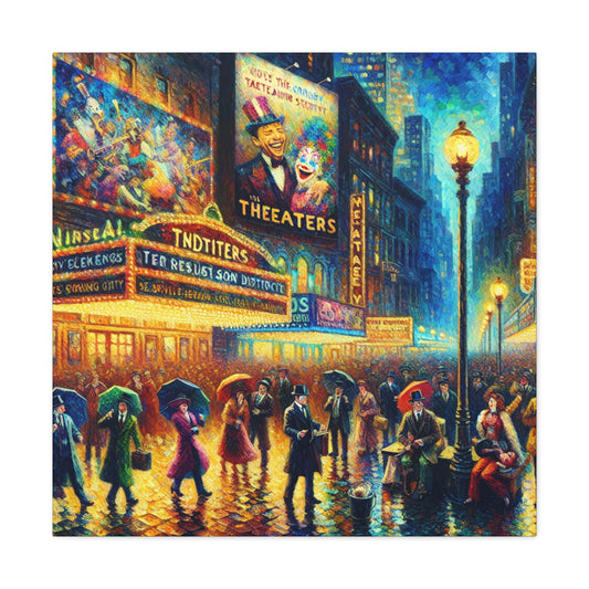 Enchanted Evening Lights - Canvas