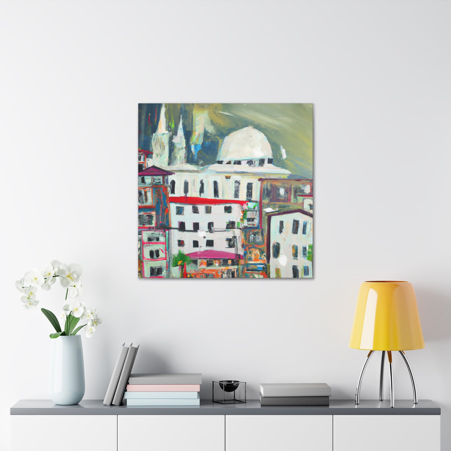 "Georgian History Portrayed" - Canvas