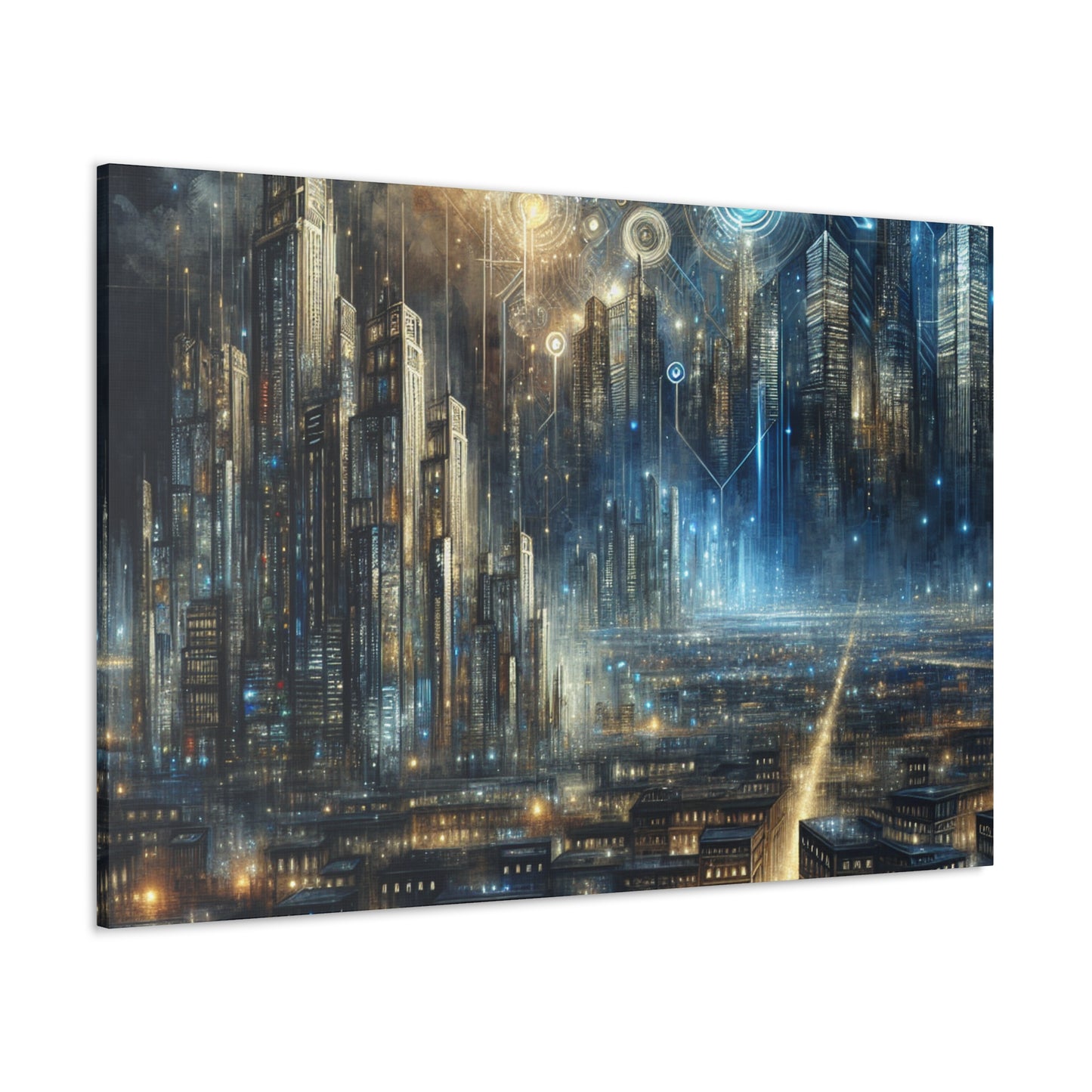 "Nightfall's Reviving Majesty" - Canvas