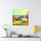 "Farmhouse of Seasons" - Canvas