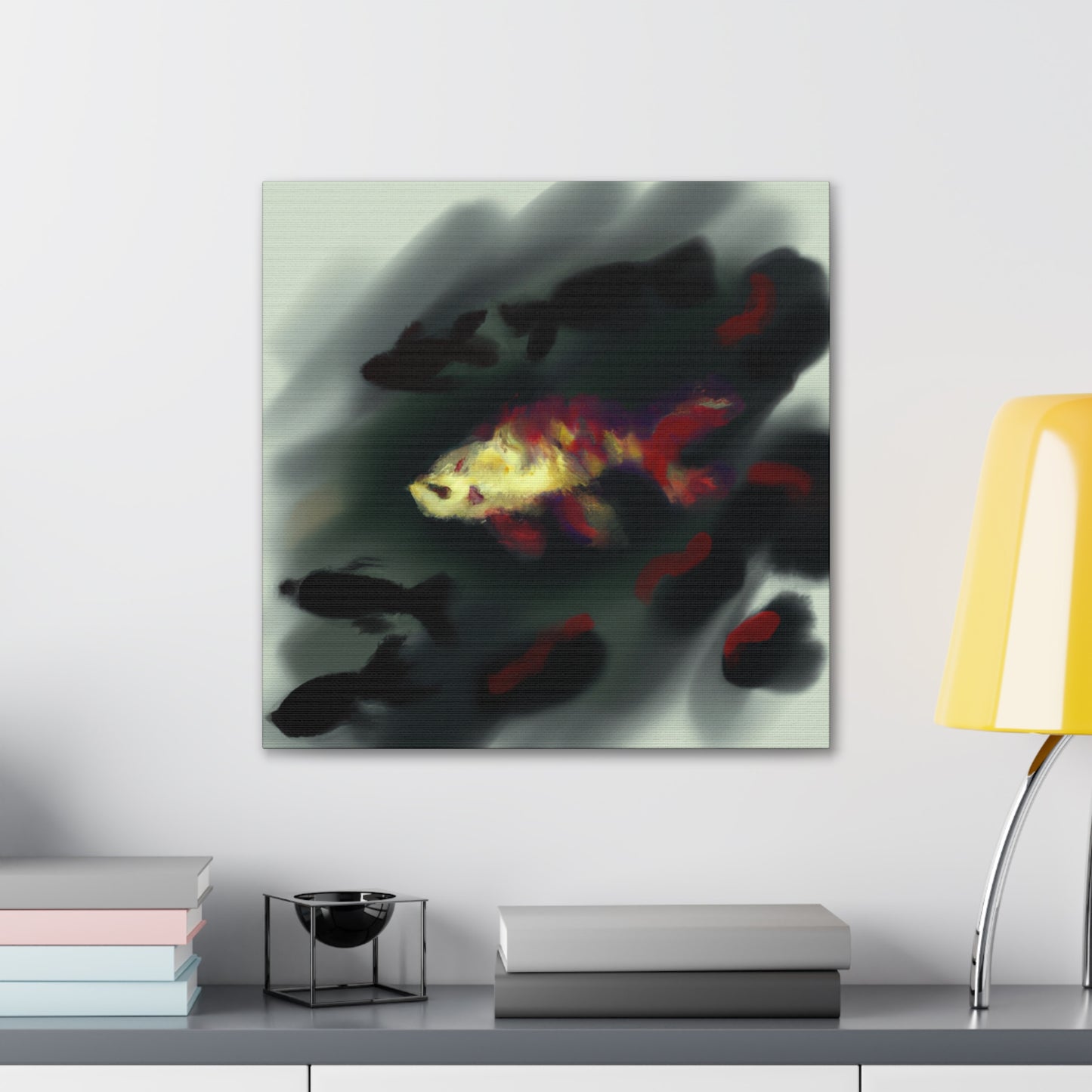 Guppy's Expressionistic Dream - Canvas