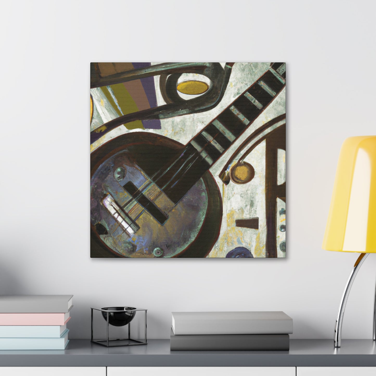 "Banjo Play of Passion" - Canvas