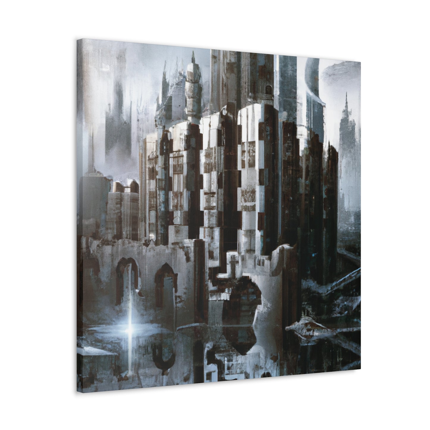 "Gothic Deco Enchantment" - Canvas