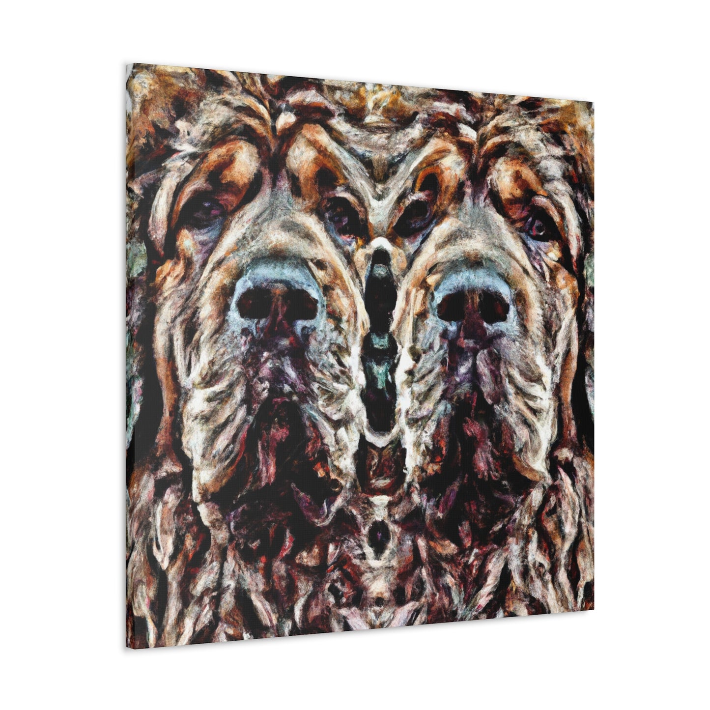 "Tibetan Mastiff Impression" - Canvas