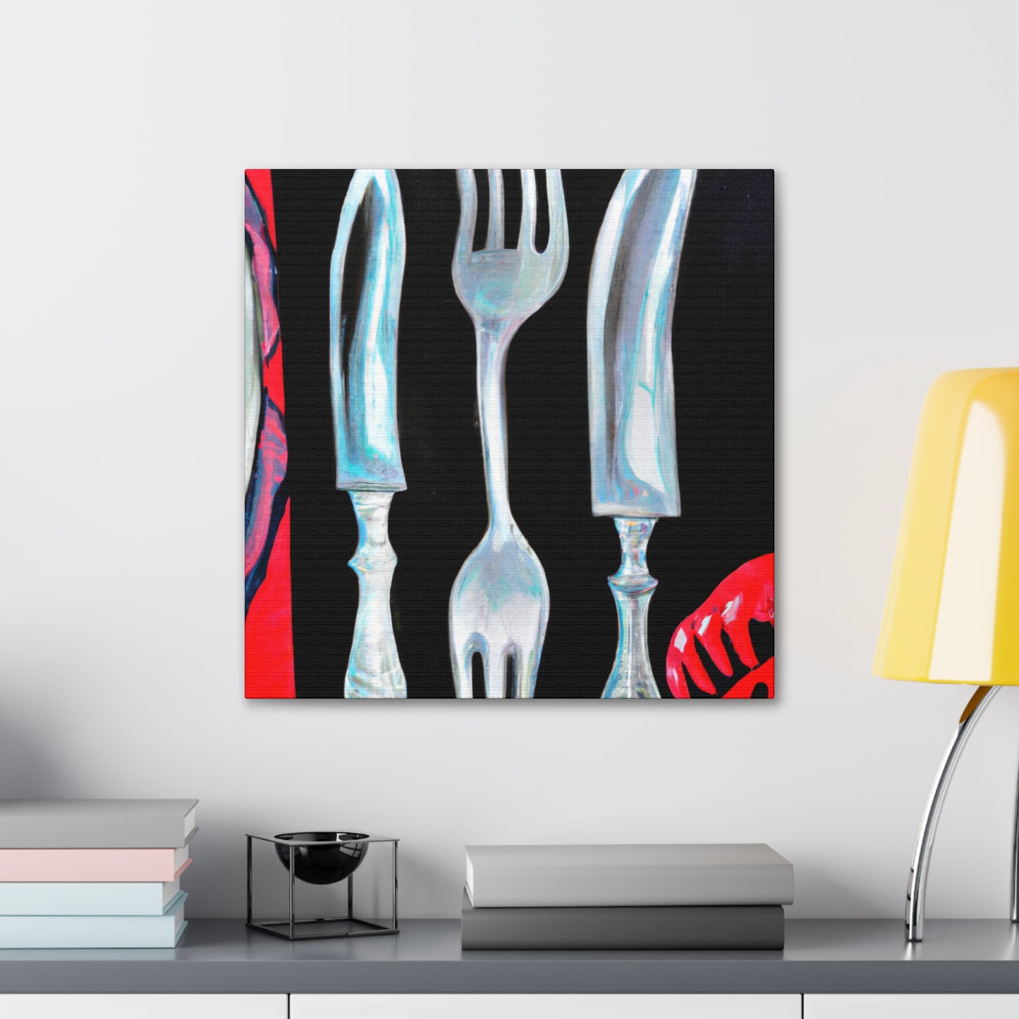 Forked Silver Utopia - Canvas