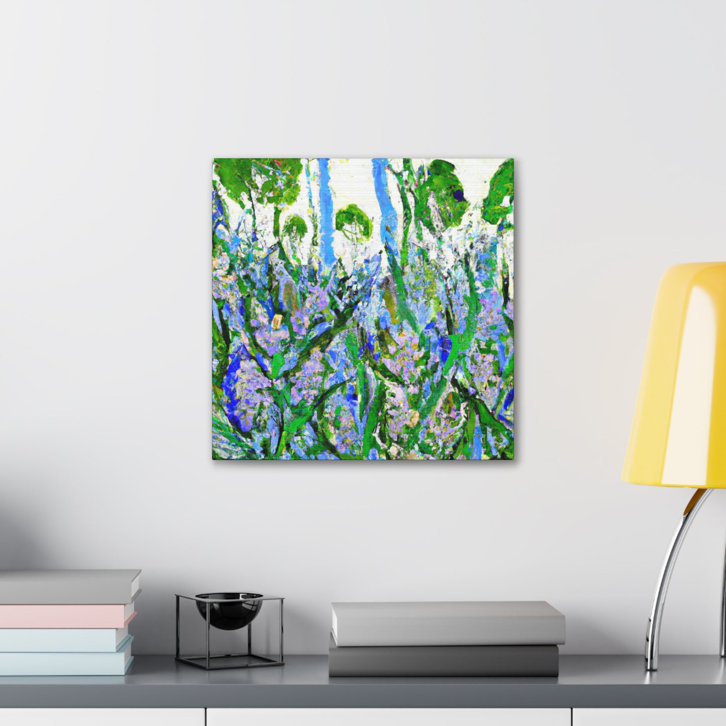 Wildflower Whimsy Abstraction - Canvas