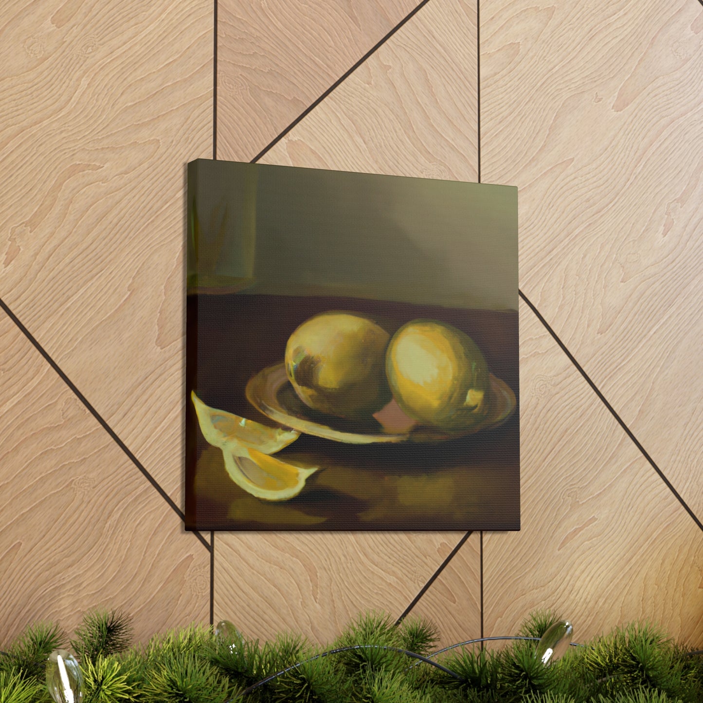 Lemon's Neoclassic Splendor - Canvas