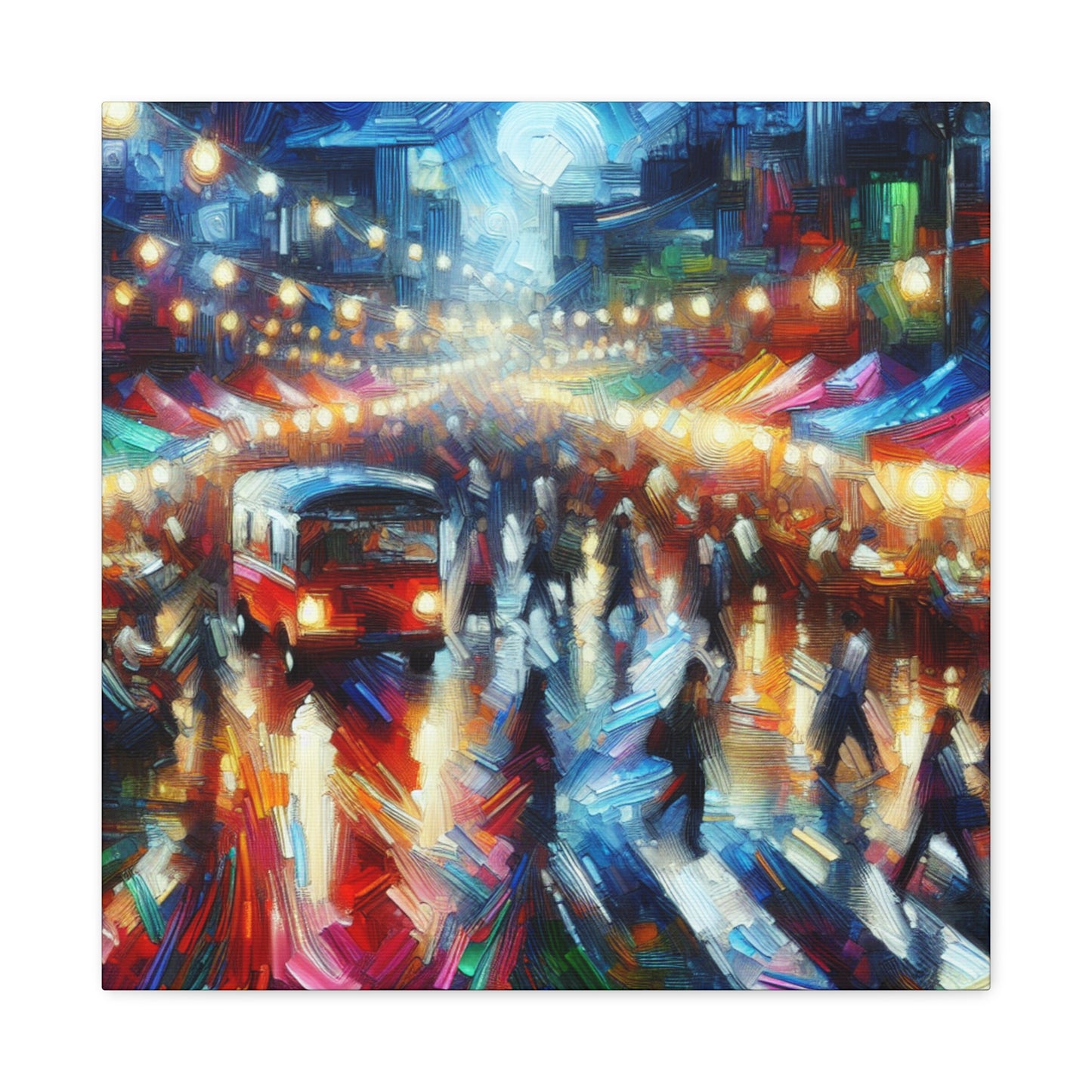 Midnight Bazaar Spectacle - Canvas