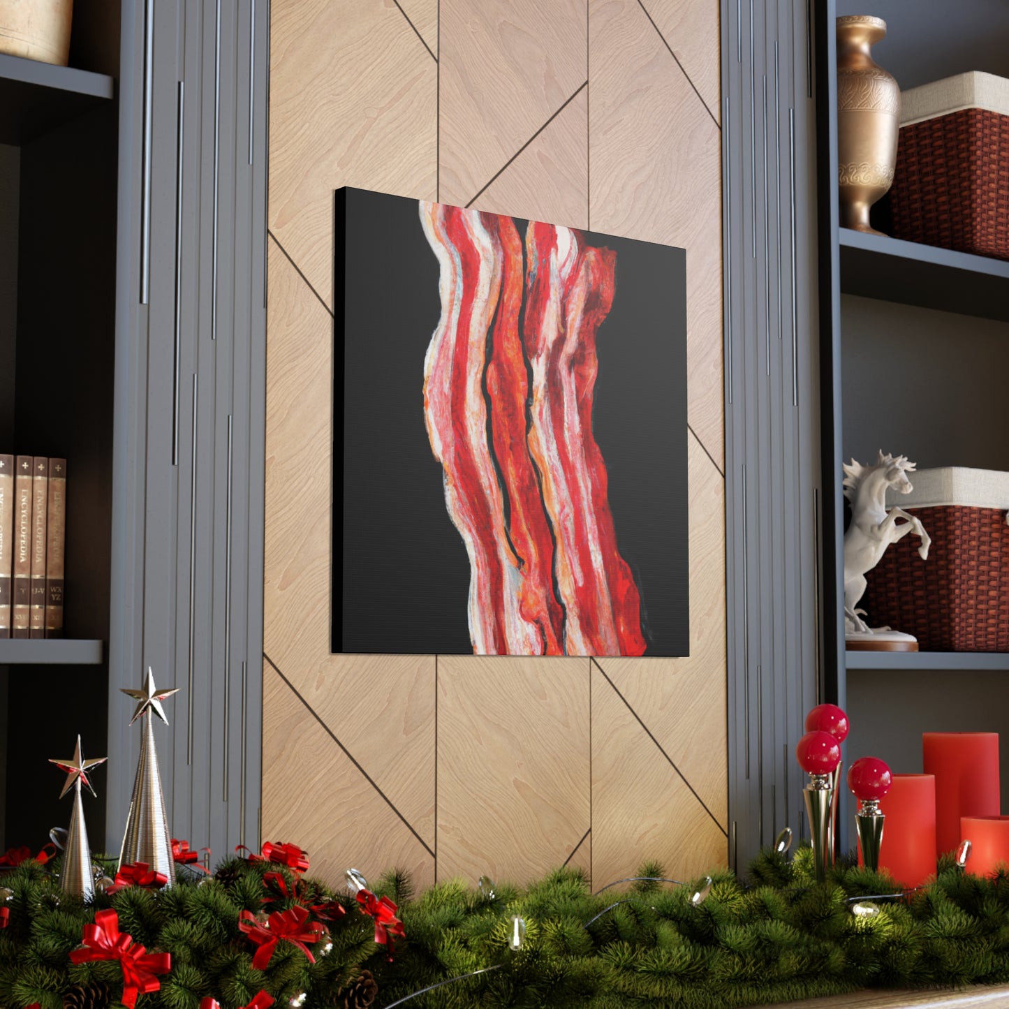 Bacon Minimalism Piece - Canvas