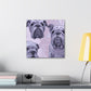 Bulldog in Abstraction - Canvas