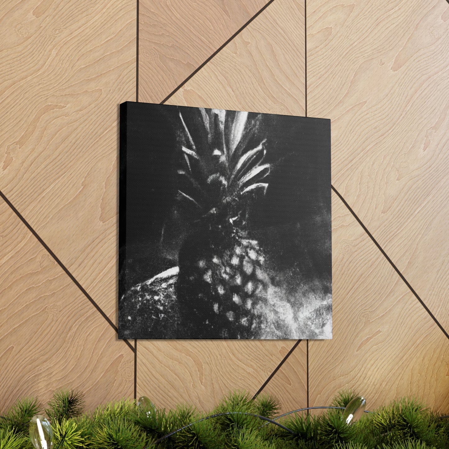 "Pineapple Abstract Splendor" - Canvas