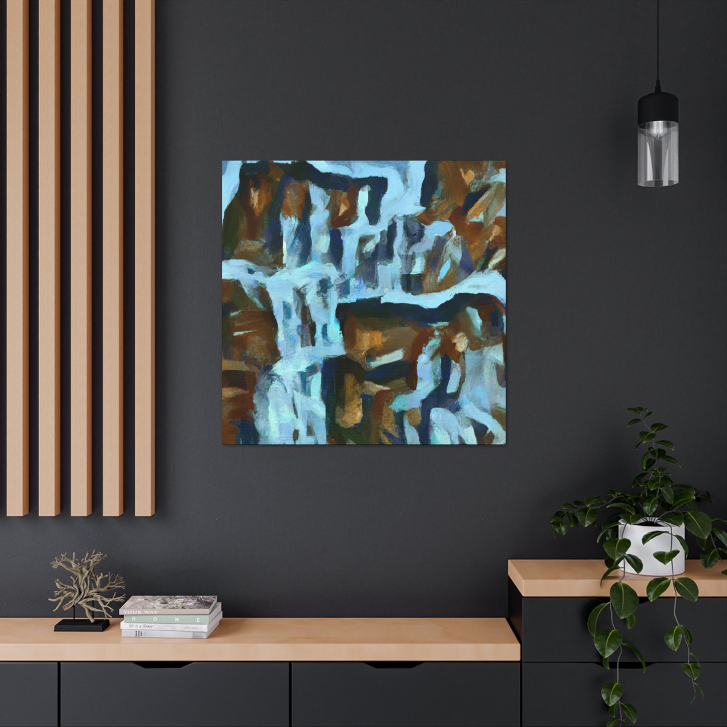 Waterfall in Splendor - Canvas