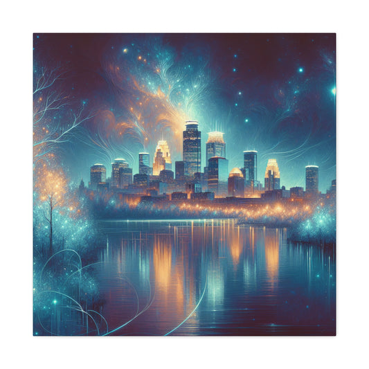 "Serene Minneapolis Skies" - Canvas