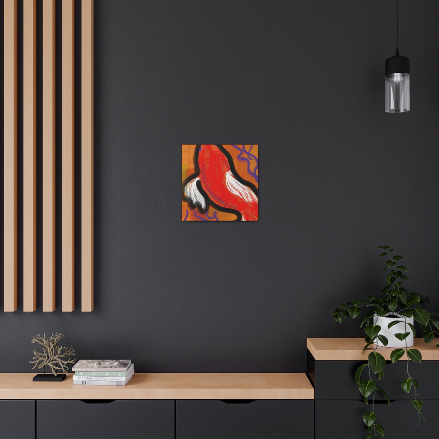 Goldfish in Abstraction - Canvas