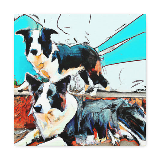 The Perfect Border Collie - Canvas