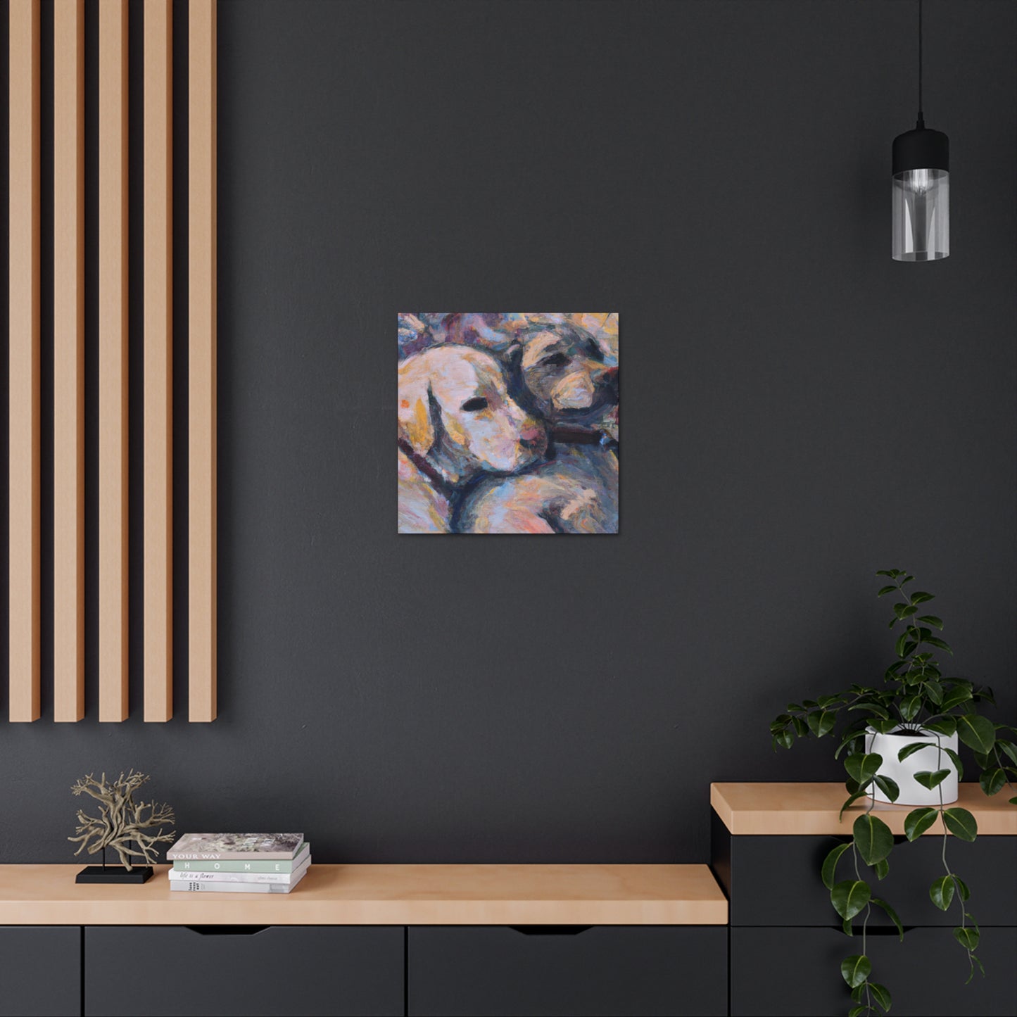 "Labrador in Daylight Hour" - Canvas