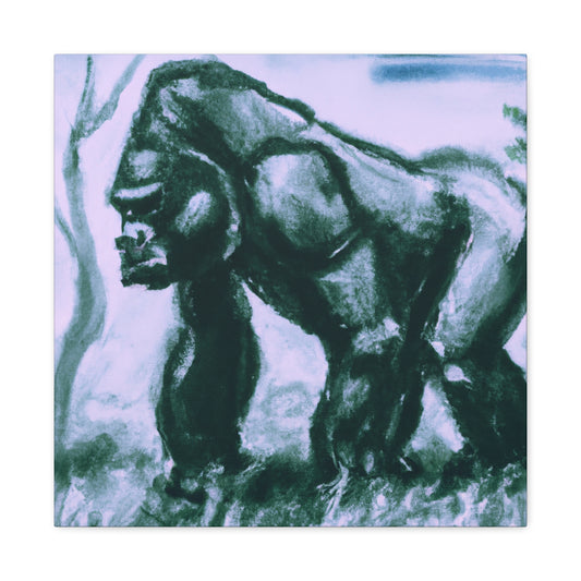 Gorilla in Expressionism - Canvas