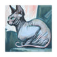 Mysterious Sphynx Art - Canvas