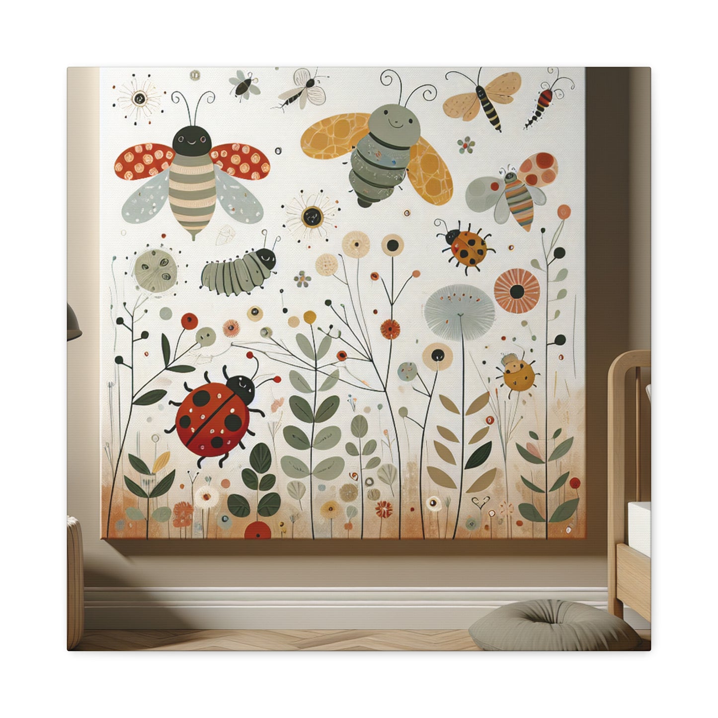 Whimsical Nature's Symphony - Canvas