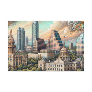 "Texan Renaissance Reverie" - Canvas