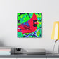 "Northern Cardinal Brilliance" - Canvas