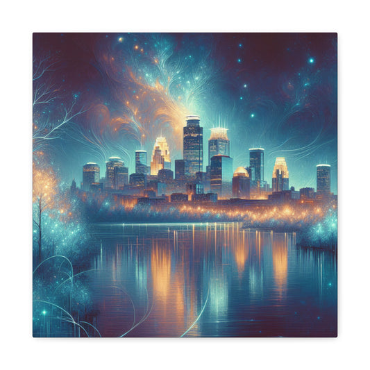 "Serene Minneapolis Skies" - Canvas