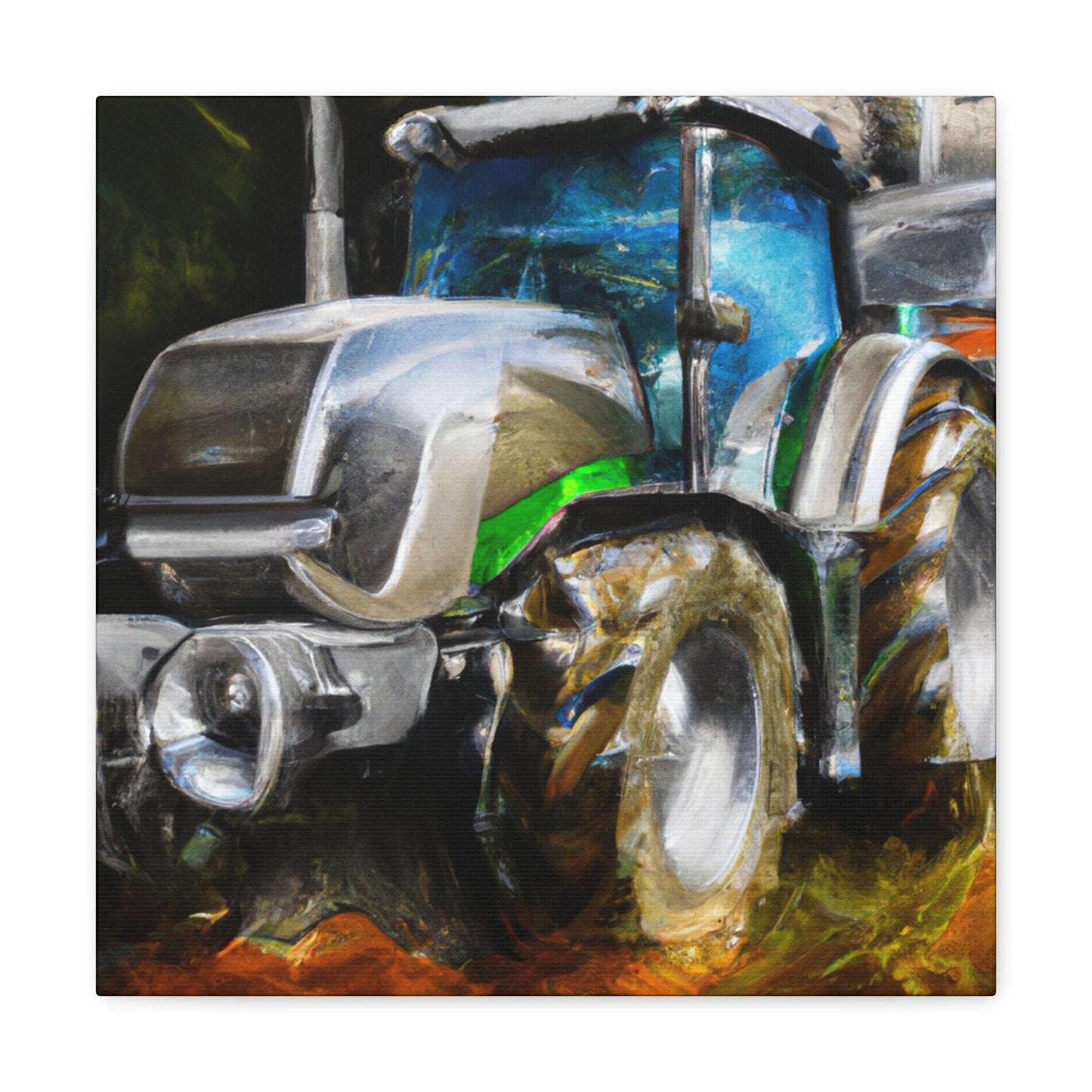 Reaping the Harvest Tractors - Canvas