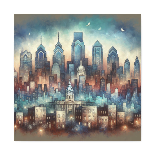 "Colonial City Charisma" - Canvas