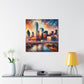 "Dallas Dreamscapes Delight" - Canvas