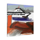 Ferry on the Horizon - Canvas