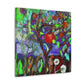 "Apple Tree Abstraction" - Canvas