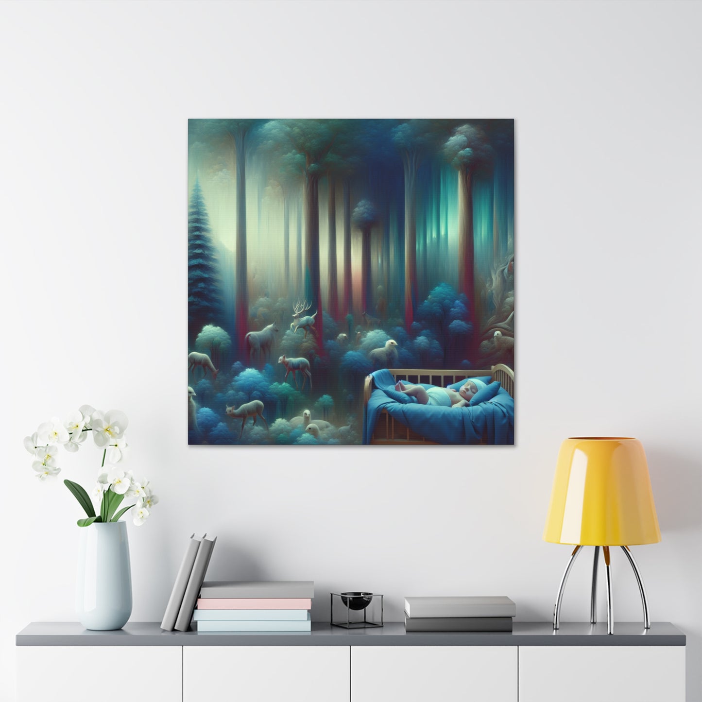 Whispering Enchanted Woodland - Canvas