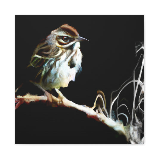 "Song Sparrow Serenade" - Canvas