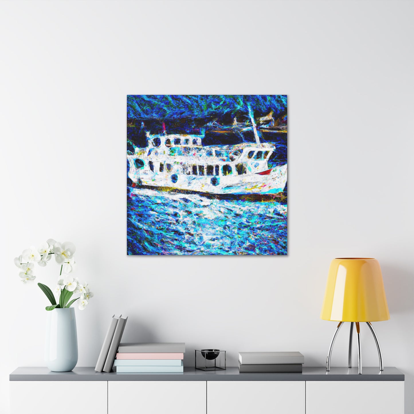 Sailors at Sunrise - Canvas