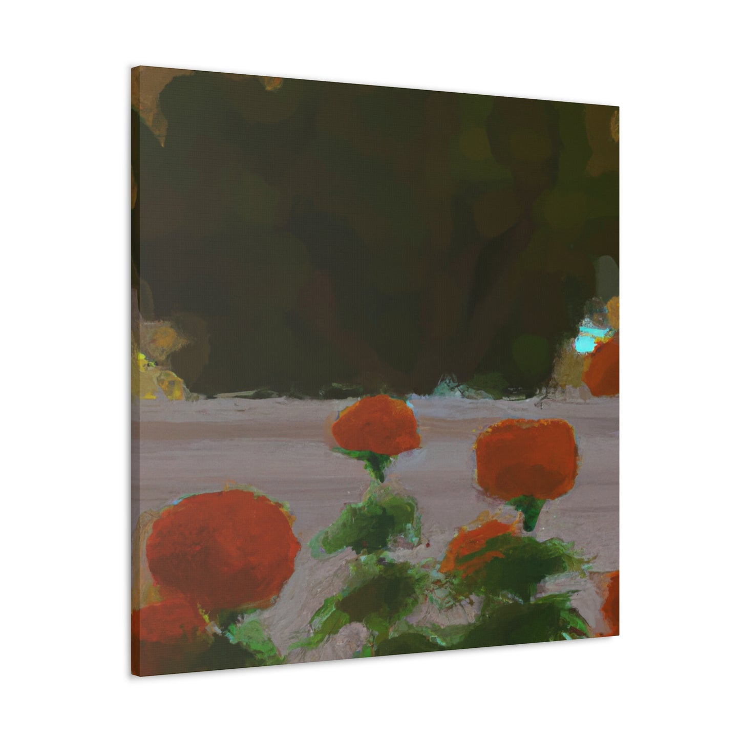 "Marigold in Bloom" - Canvas