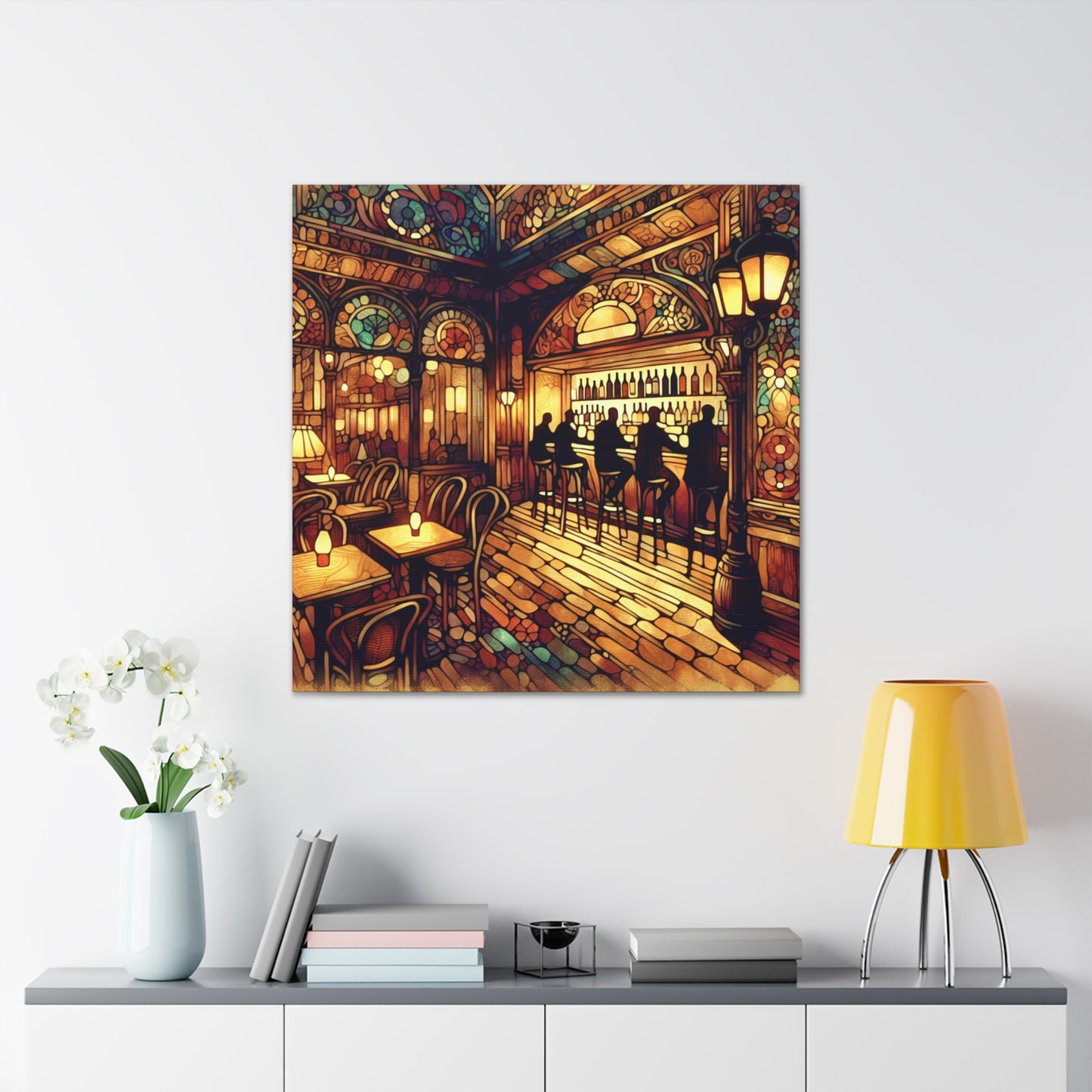 Euphoric Vino Retreat - Canvas