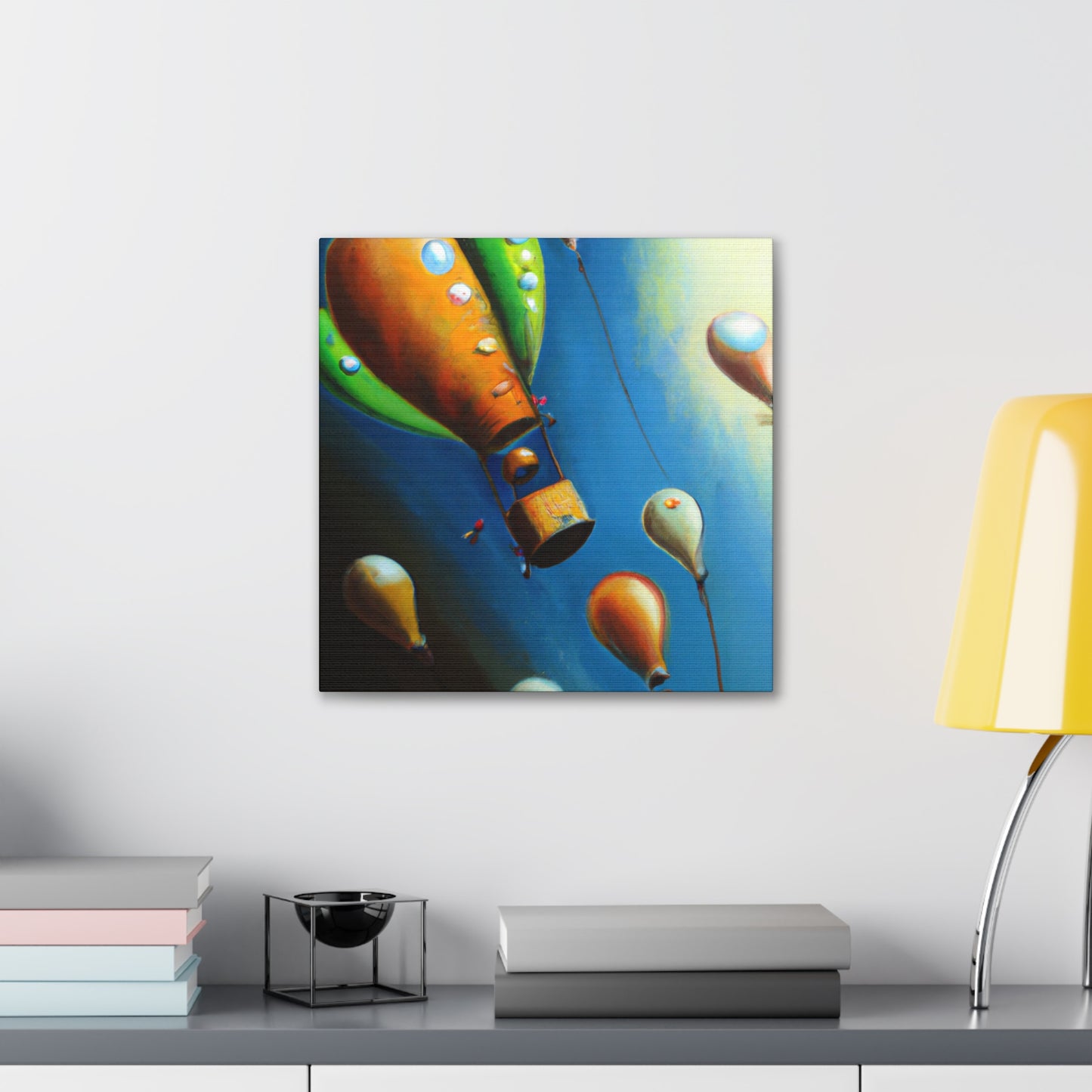 "Skyward Floating Dreams" - Canvas