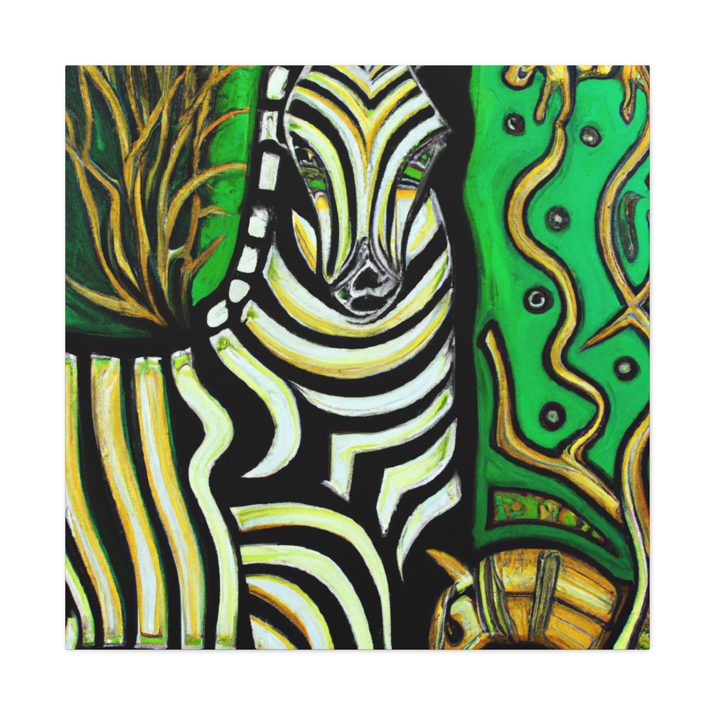 Zebras in Dreamland - Canvas