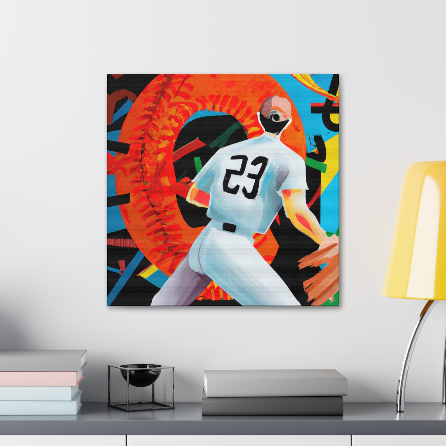 Catching Baseball Dreams - Canvas